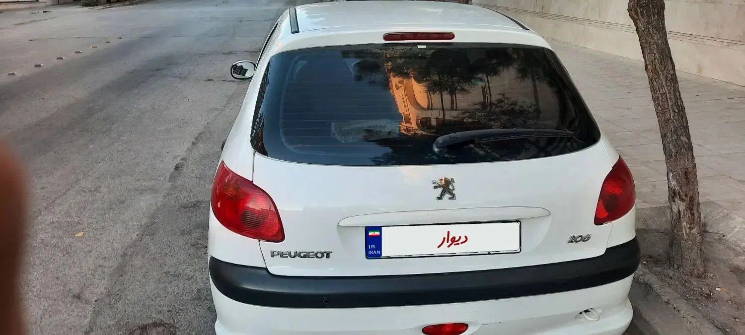 پژو 206 تیپ 2 - 1396