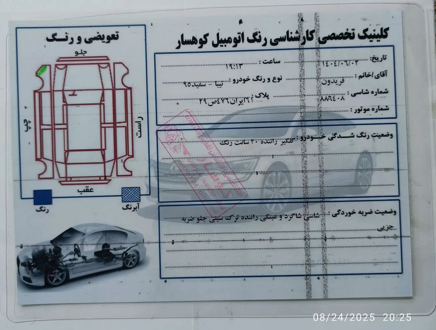 تیبا صندوق دار SX - 1395
