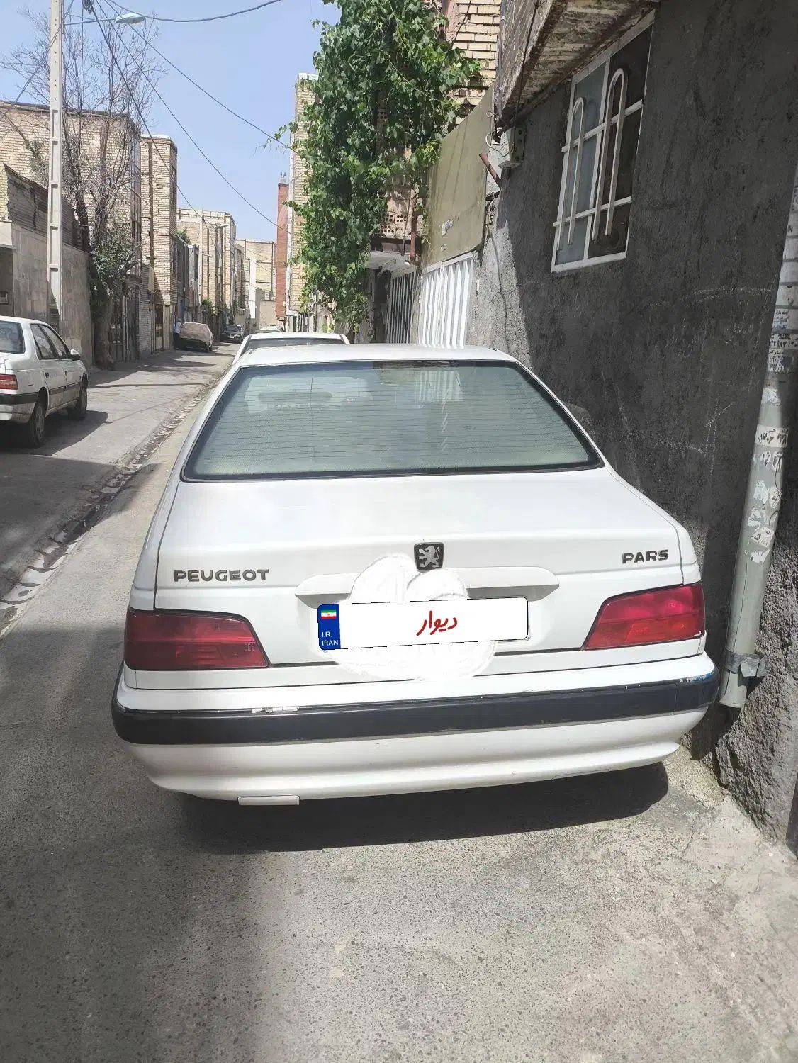 پژو پارس دوگانه سوز - 1389