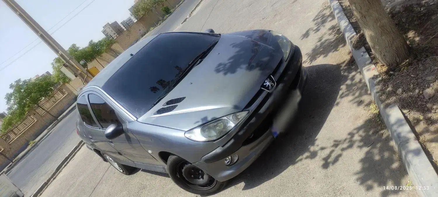 پژو ۲۰۶ صندوق دار v8 - 1390