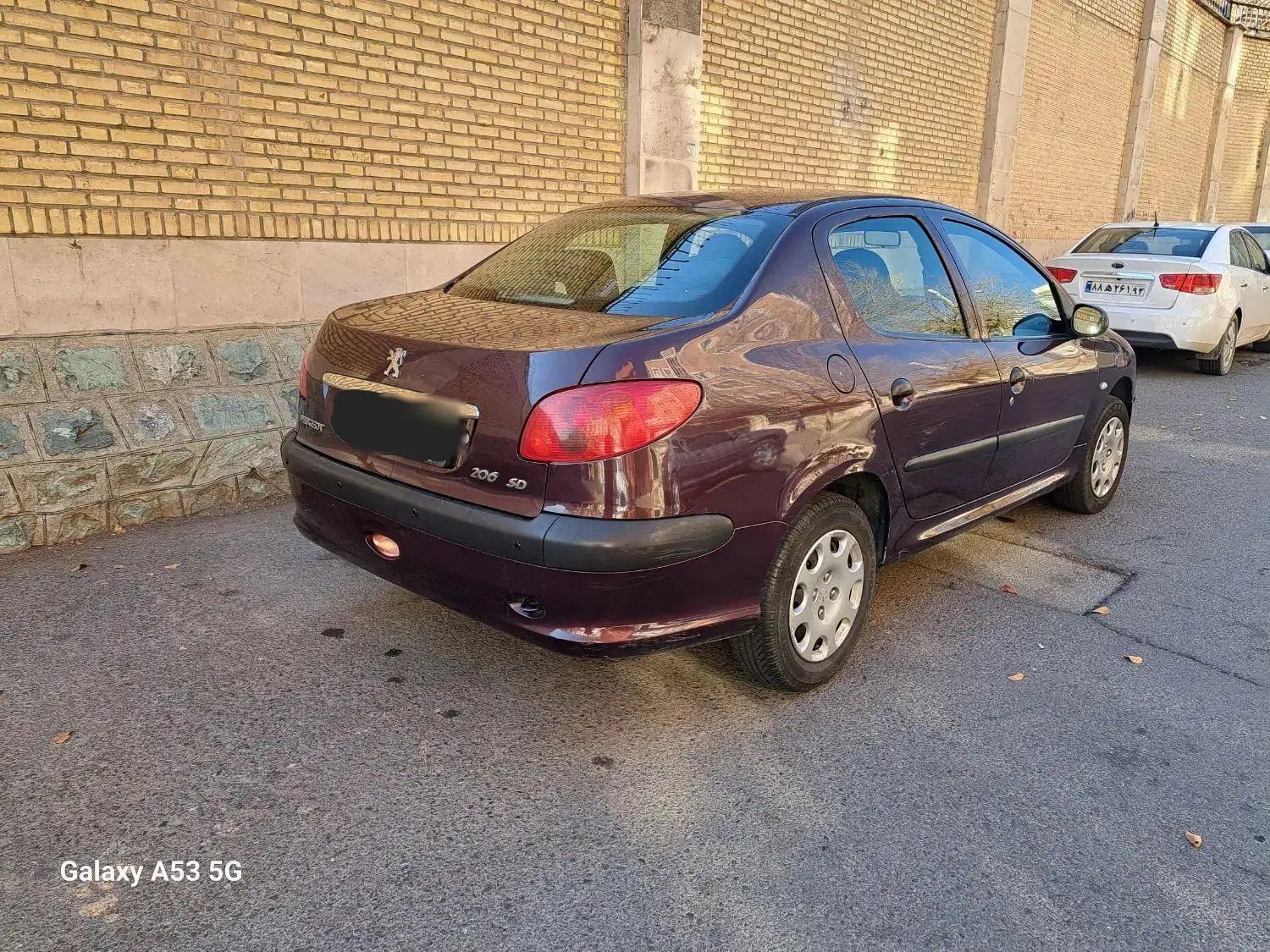 پژو ۲۰۶ صندوق دار v9 - 1390