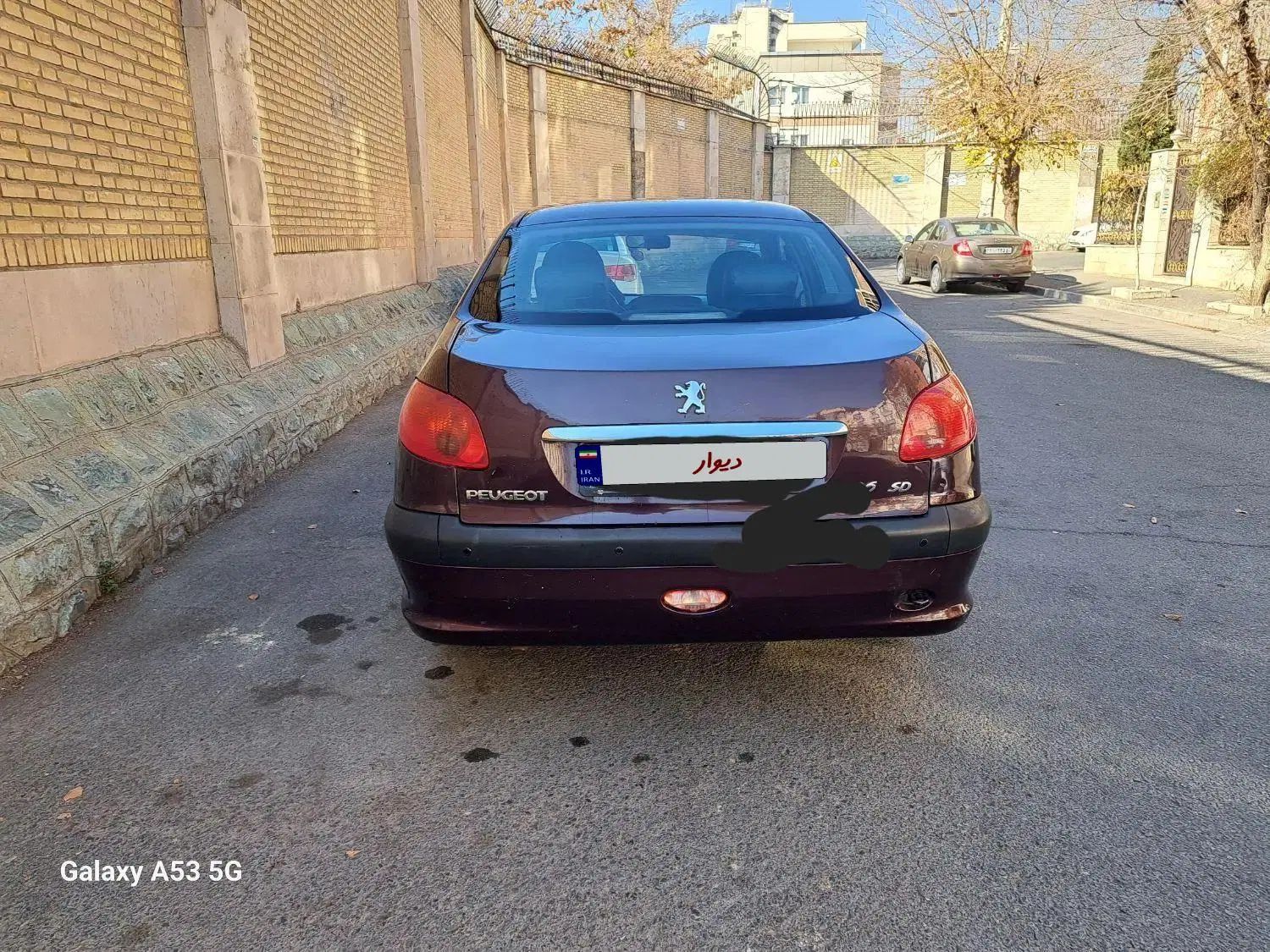 پژو ۲۰۶ صندوق دار v9 - 1390