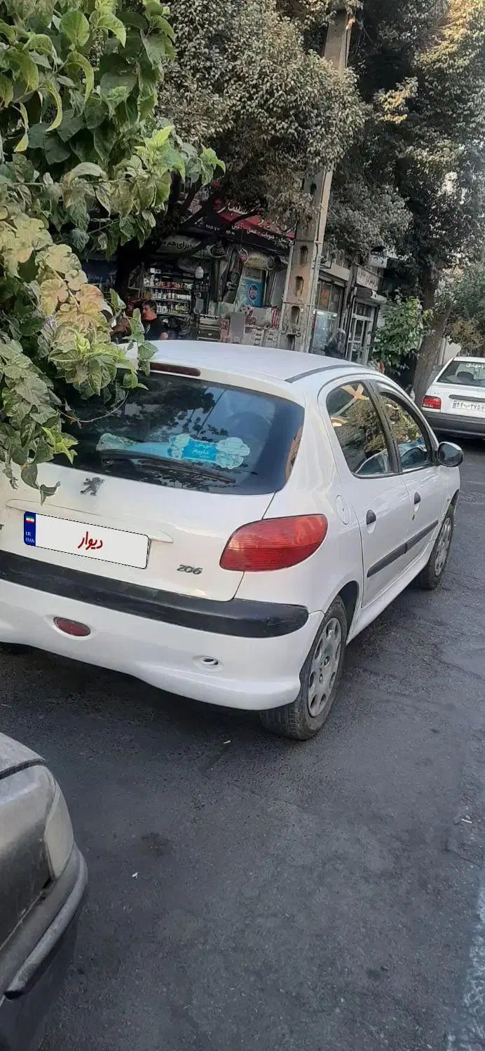 پژو 206 تیپ 2 - 1388