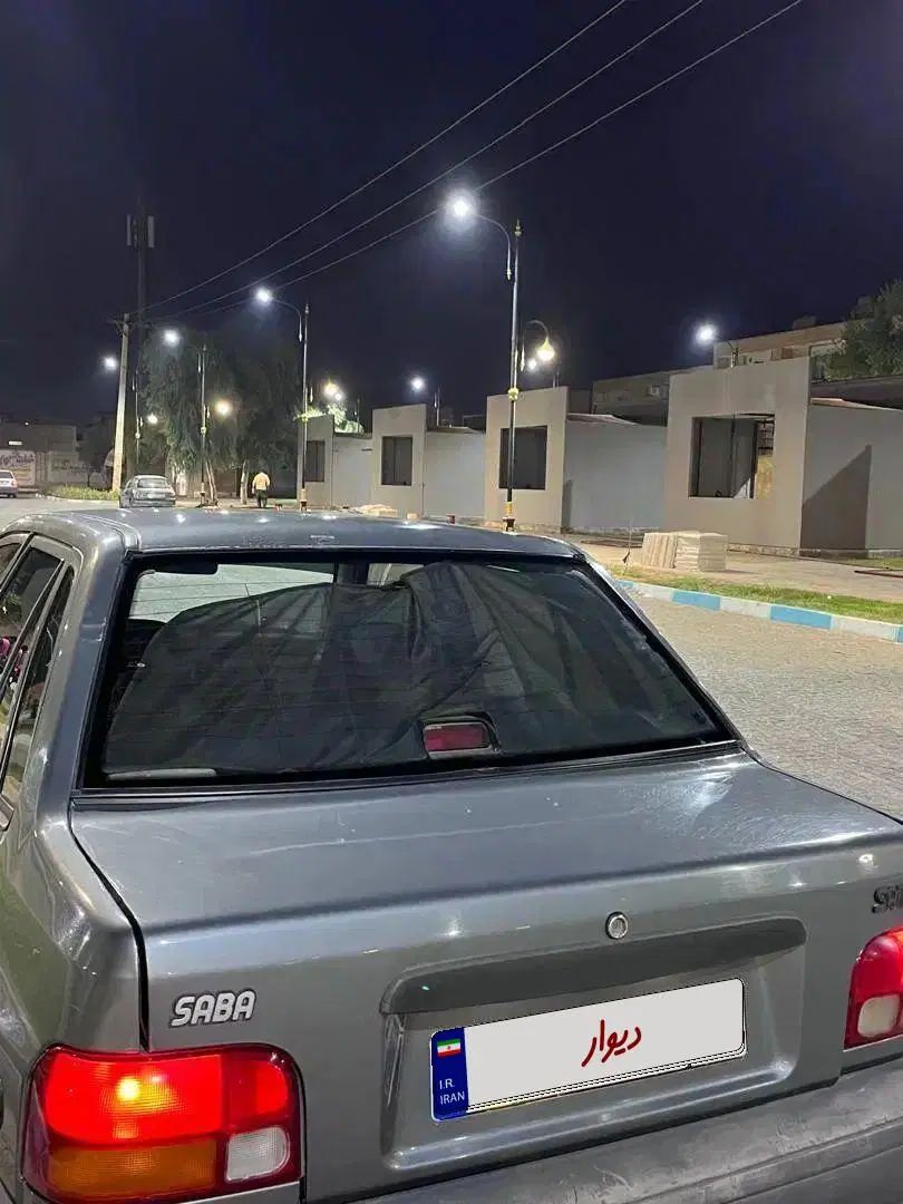 پراید صبا بنزینی - 1387