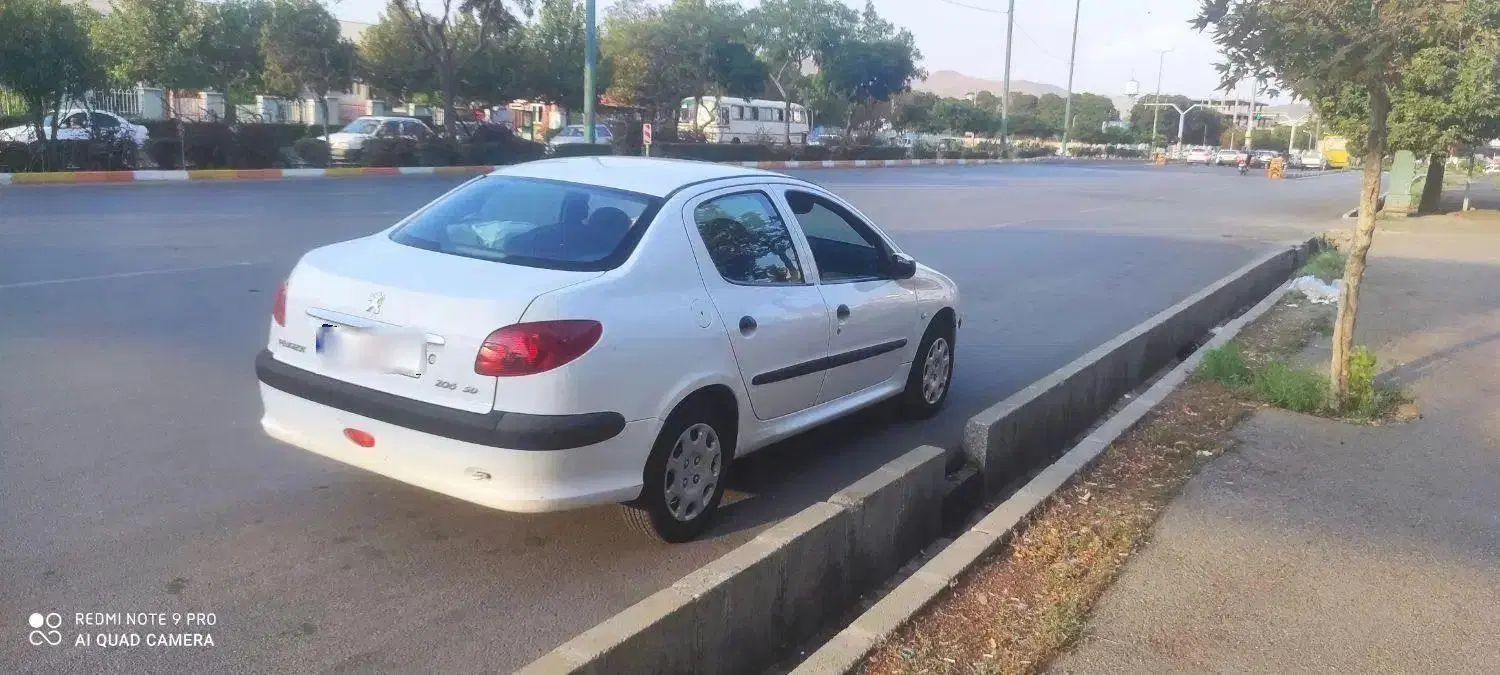 پژو ۲۰۶ صندوق دار v8 - 1394