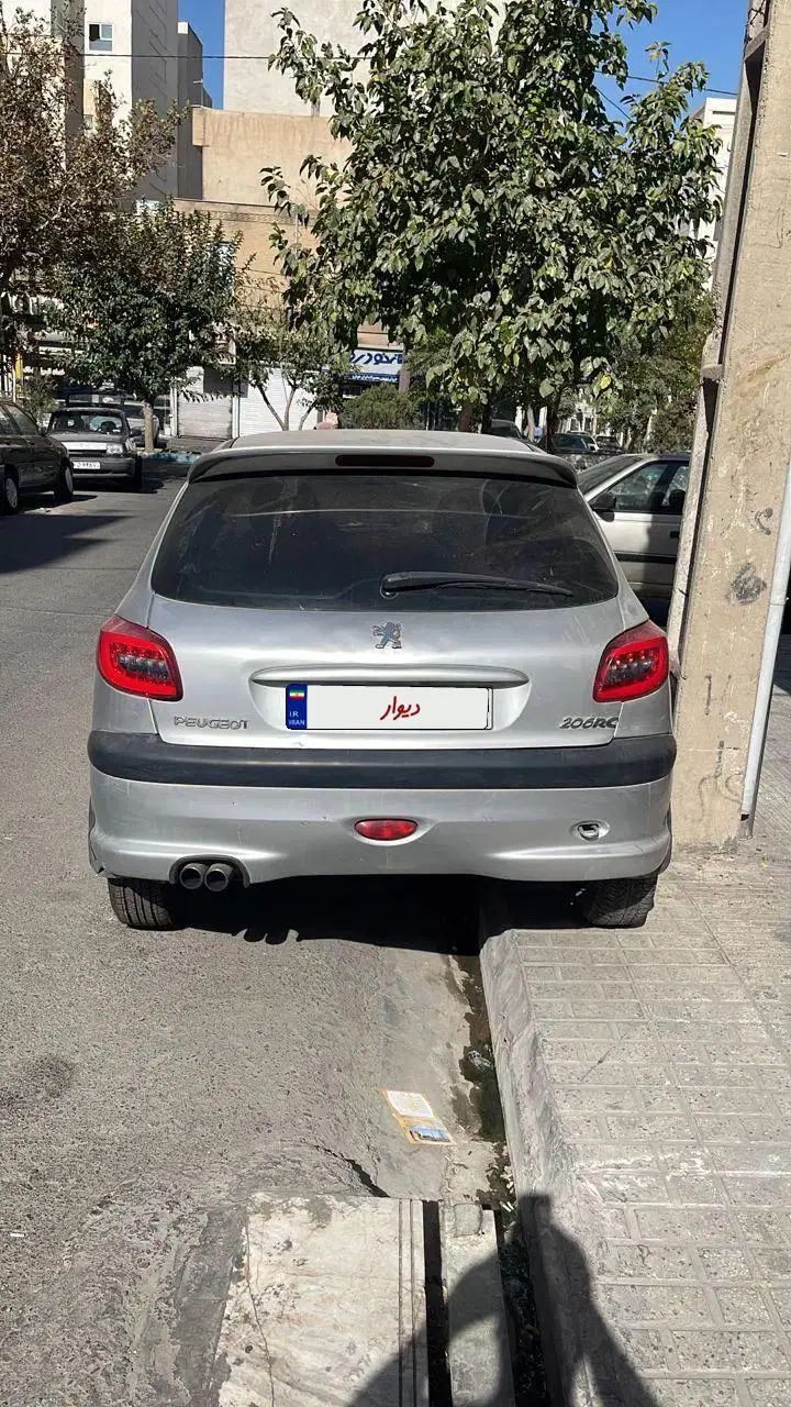 پژو 206 تیپ 2 - 1384