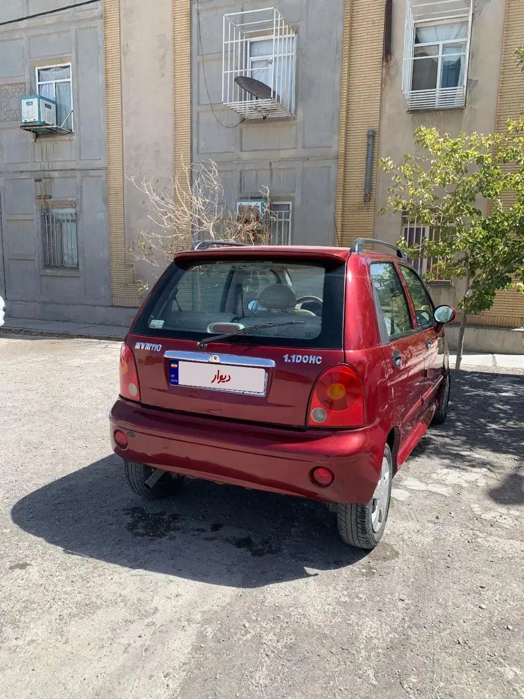 ام وی ام 110 چهار سیلندر دنده ای - 1392
