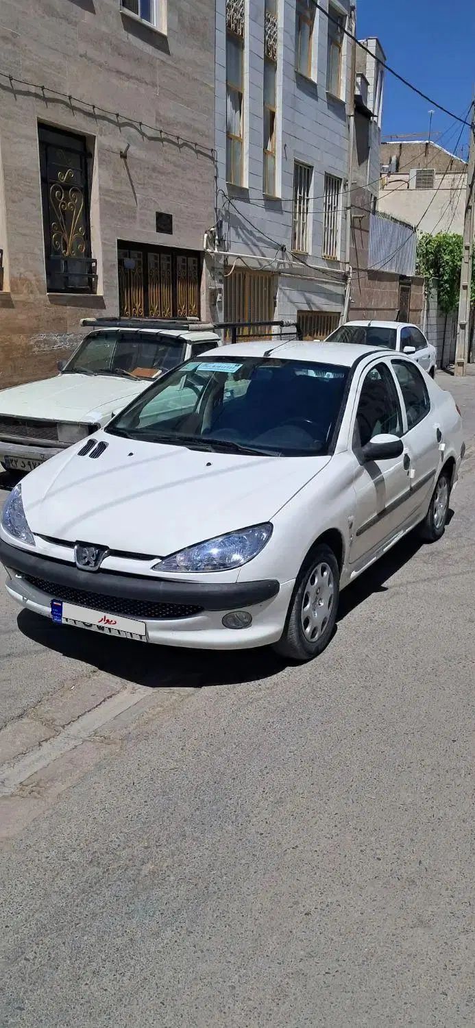 پژو ۲۰۶ صندوق دار v8 - 1388