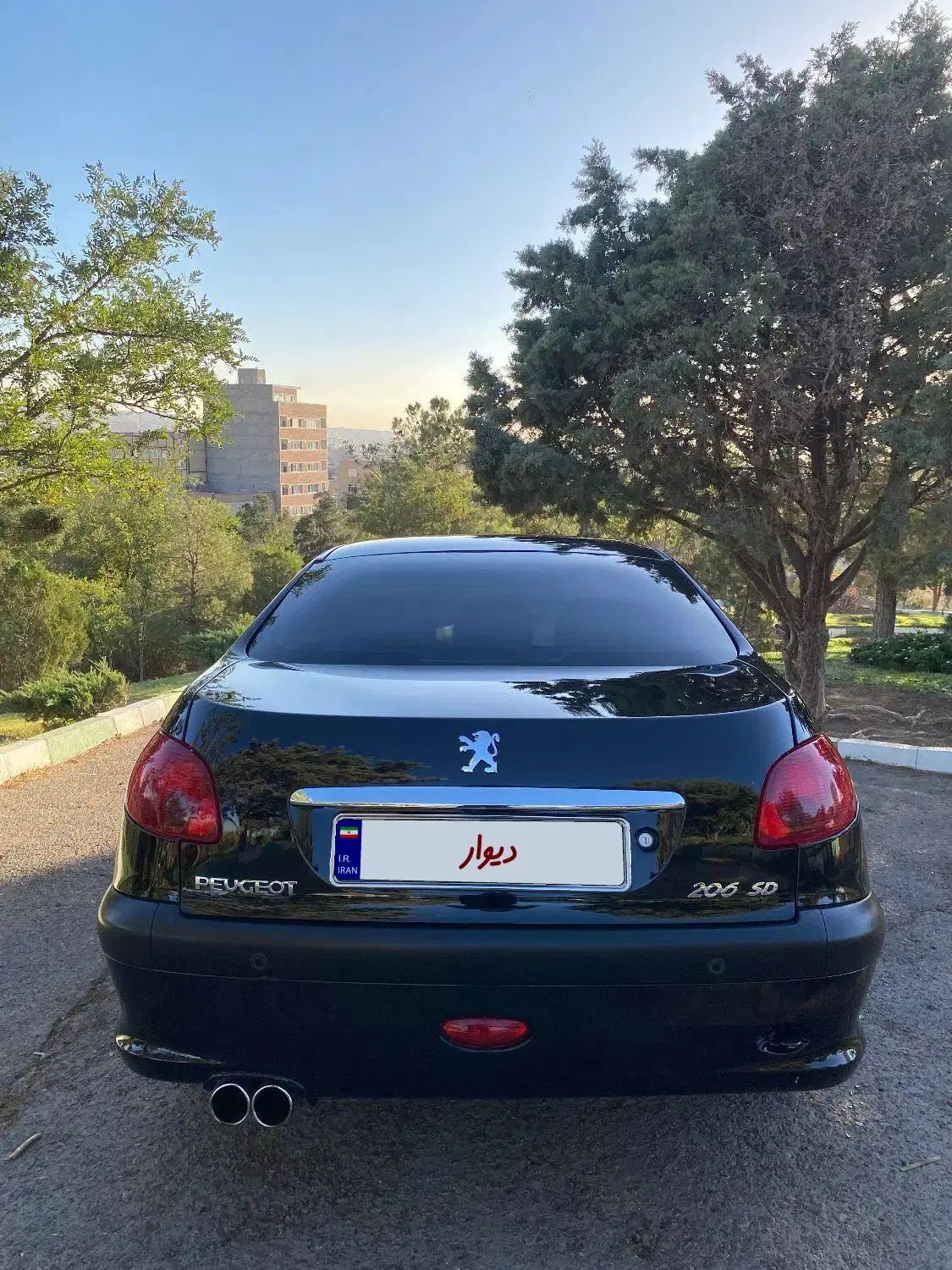 پژو ۲۰۶ صندوق دار v8 - 1396