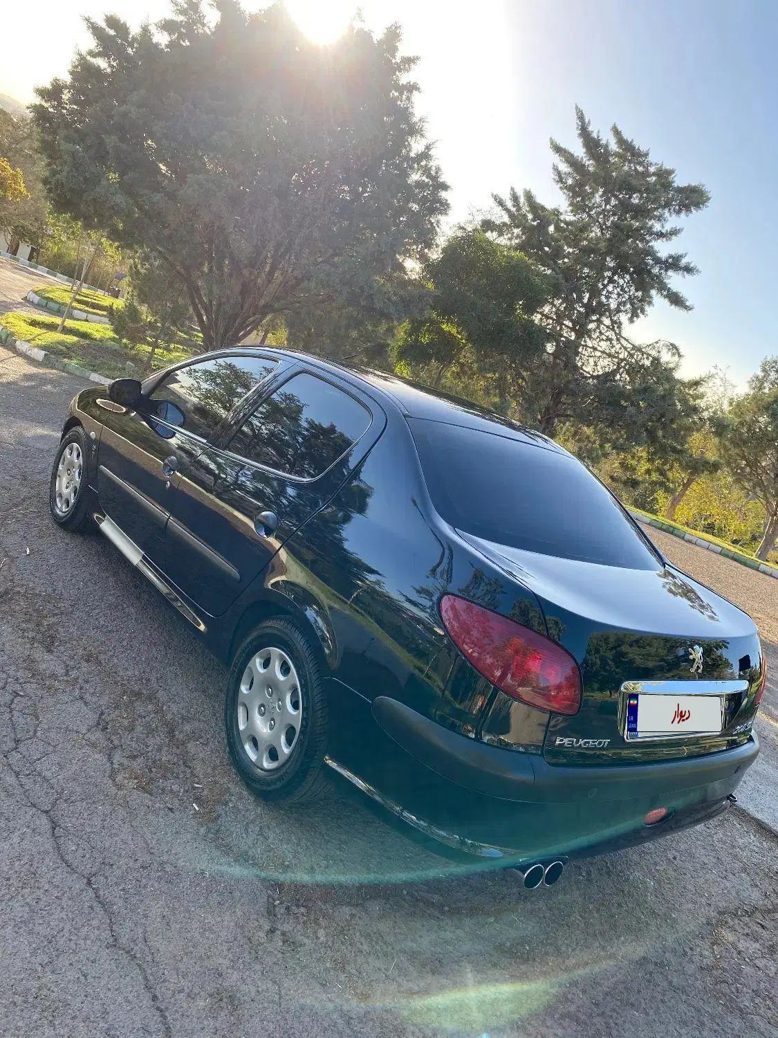 پژو ۲۰۶ صندوق دار v8 - 1396