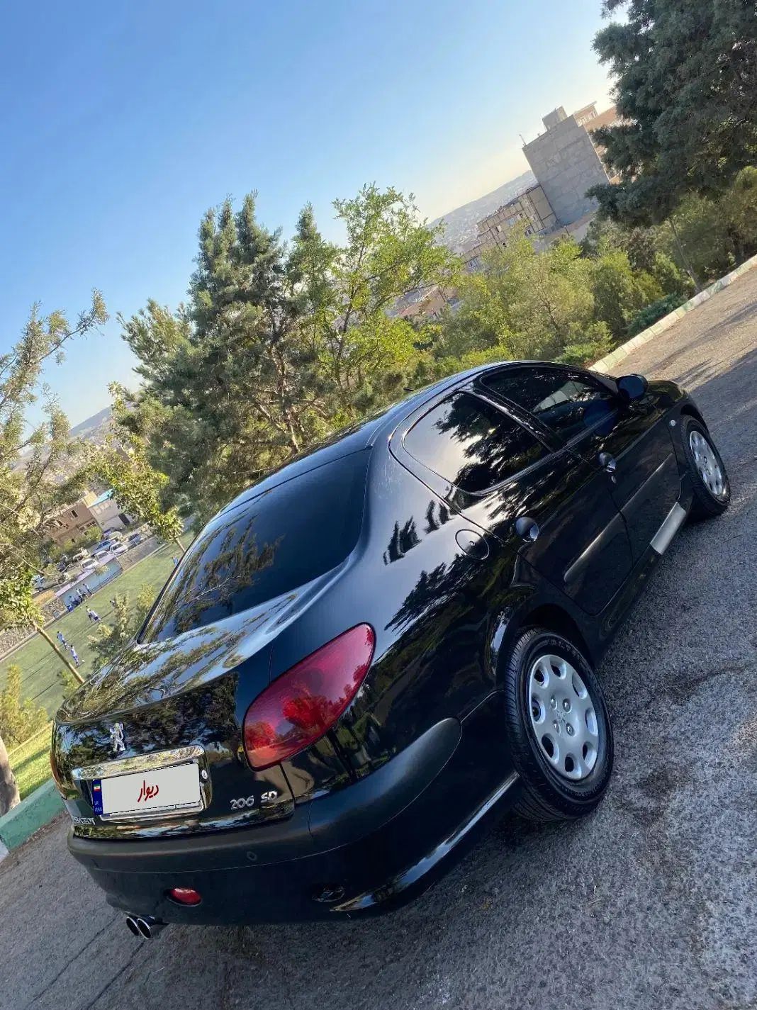 پژو ۲۰۶ صندوق دار v8 - 1396