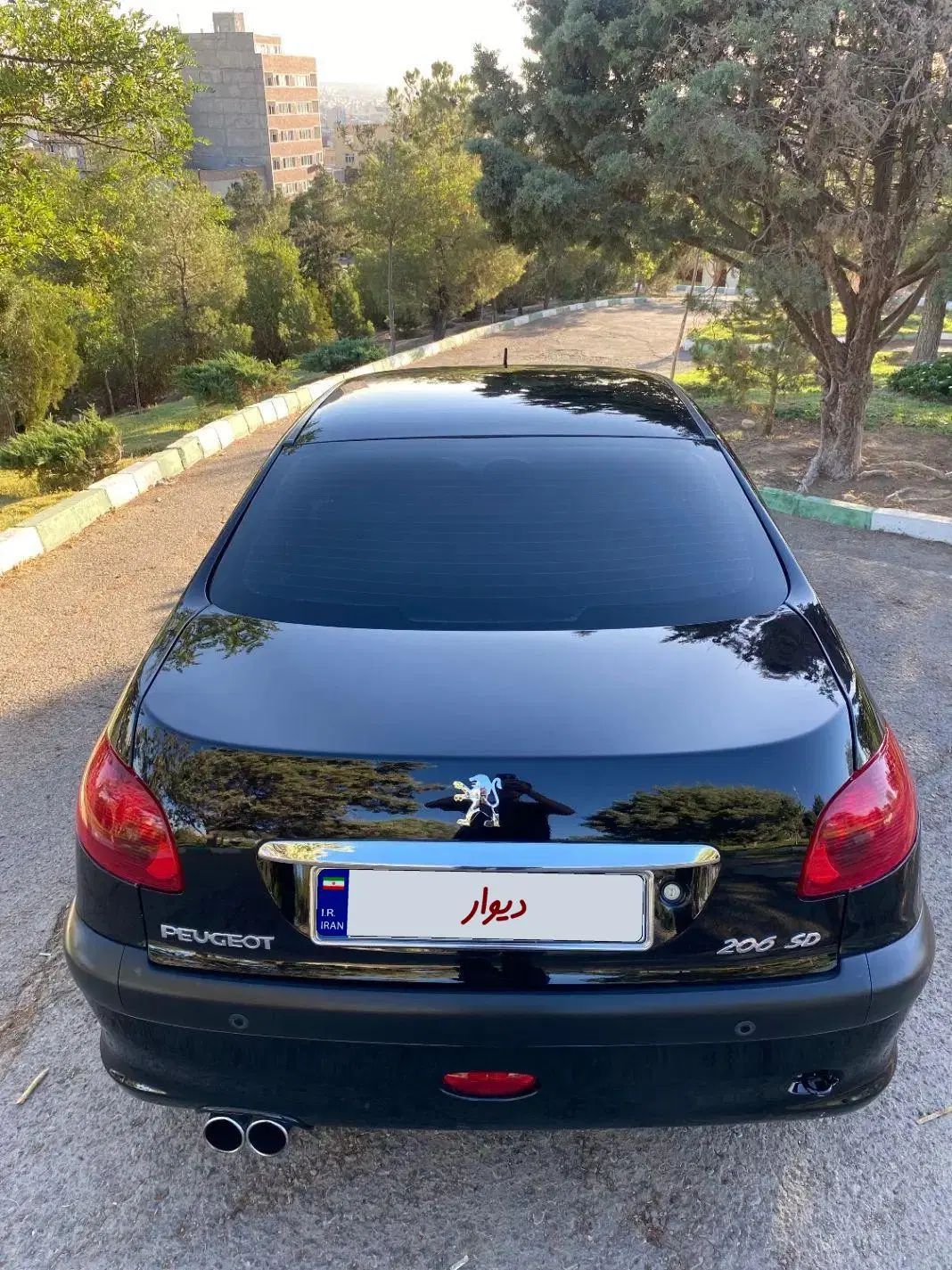 پژو ۲۰۶ صندوق دار v8 - 1396