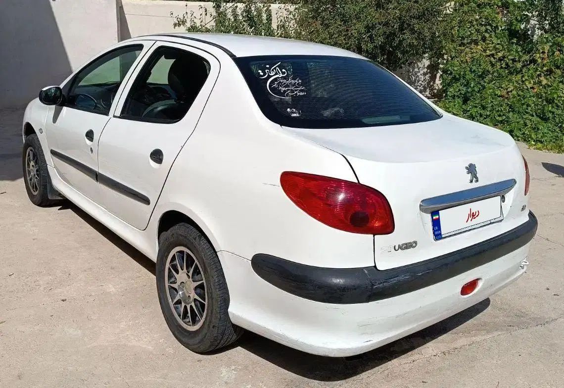 پژو ۲۰۶ صندوق دار v20 - 1388