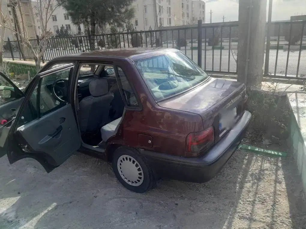 پراید صبا بنزینی - 1386