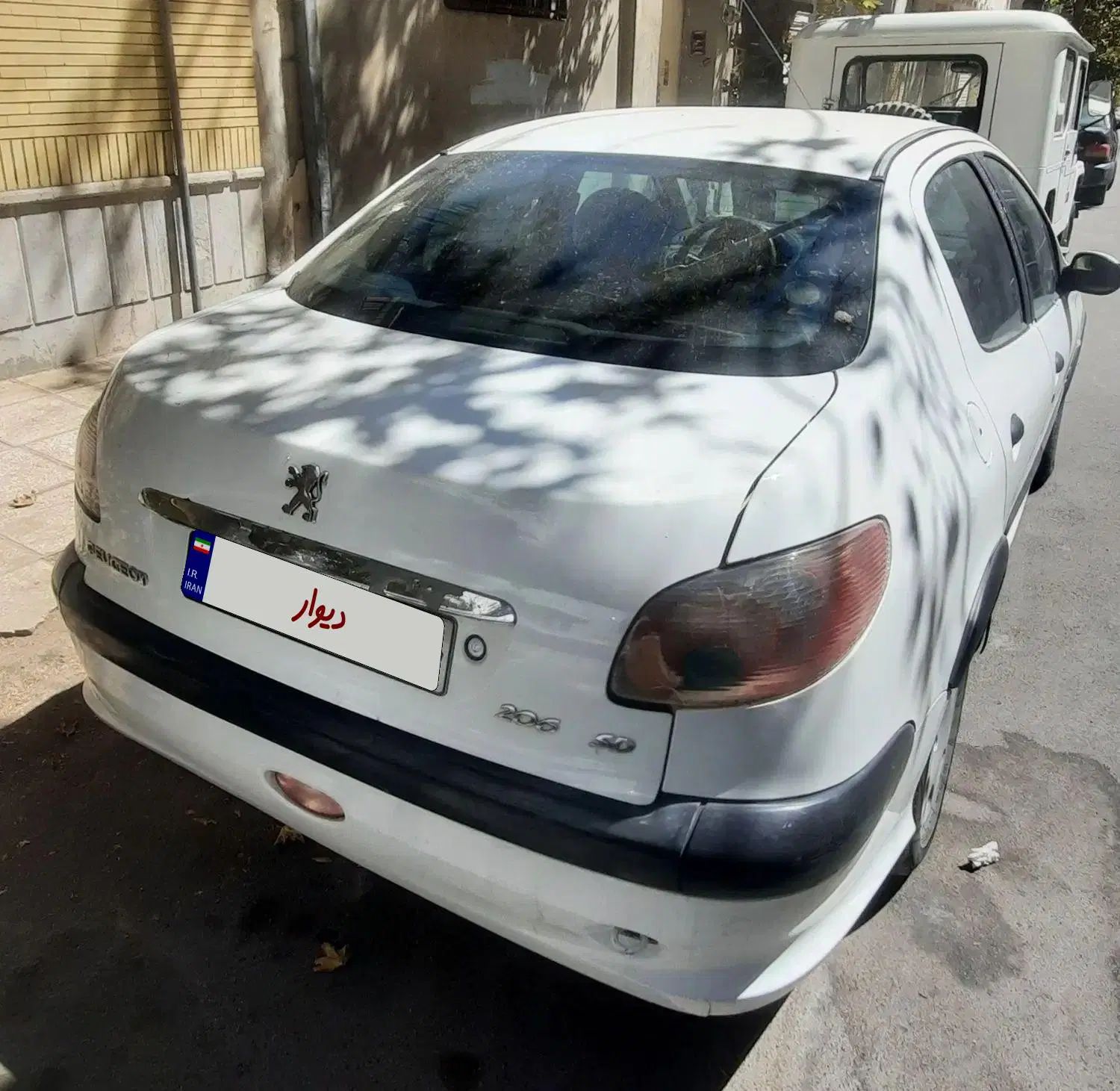 پژو ۲۰۶ صندوق دار v2 - 1389