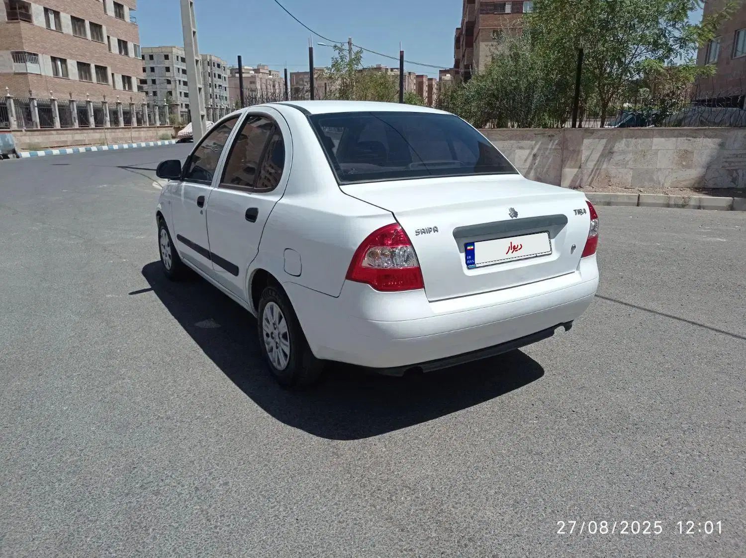 تیبا صندوق دار EX - 1393