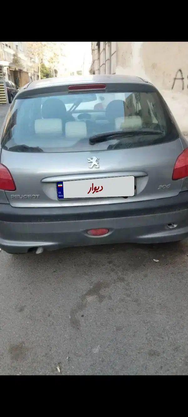 پژو 206 تیپ 2 - 1386