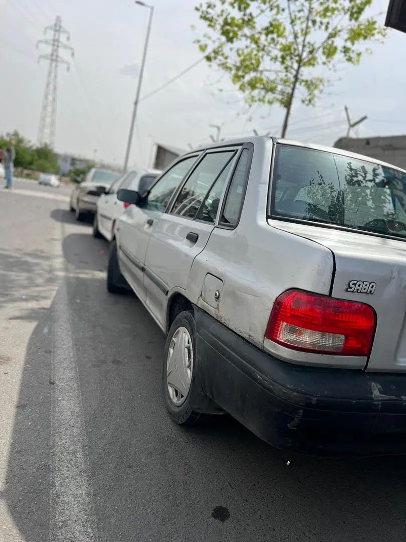 پراید صبا بنزینی - 1387