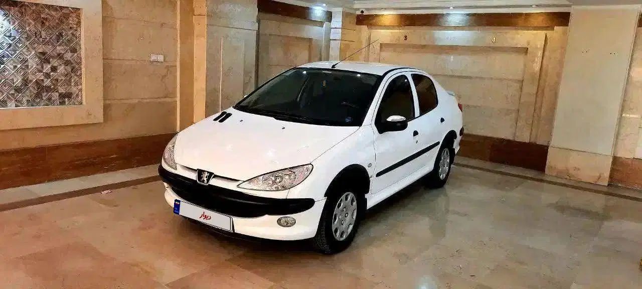 پژو ۲۰۶ صندوق دار v8 - 1396