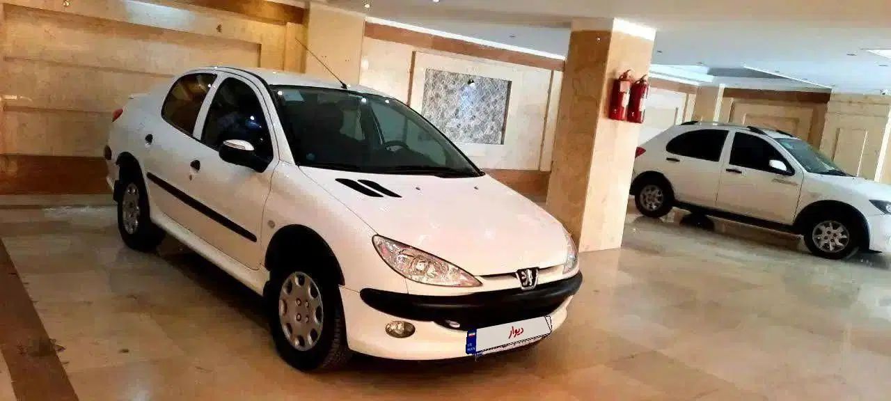 پژو ۲۰۶ صندوق دار v8 - 1396
