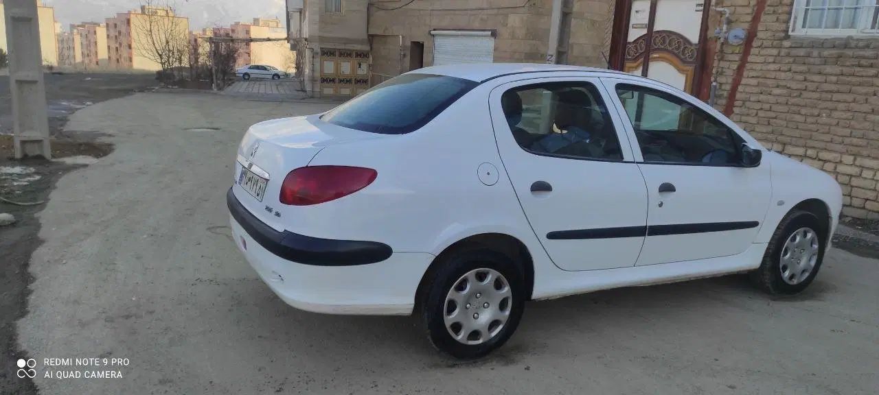 پژو ۲۰۶ صندوق دار v8 - 1397