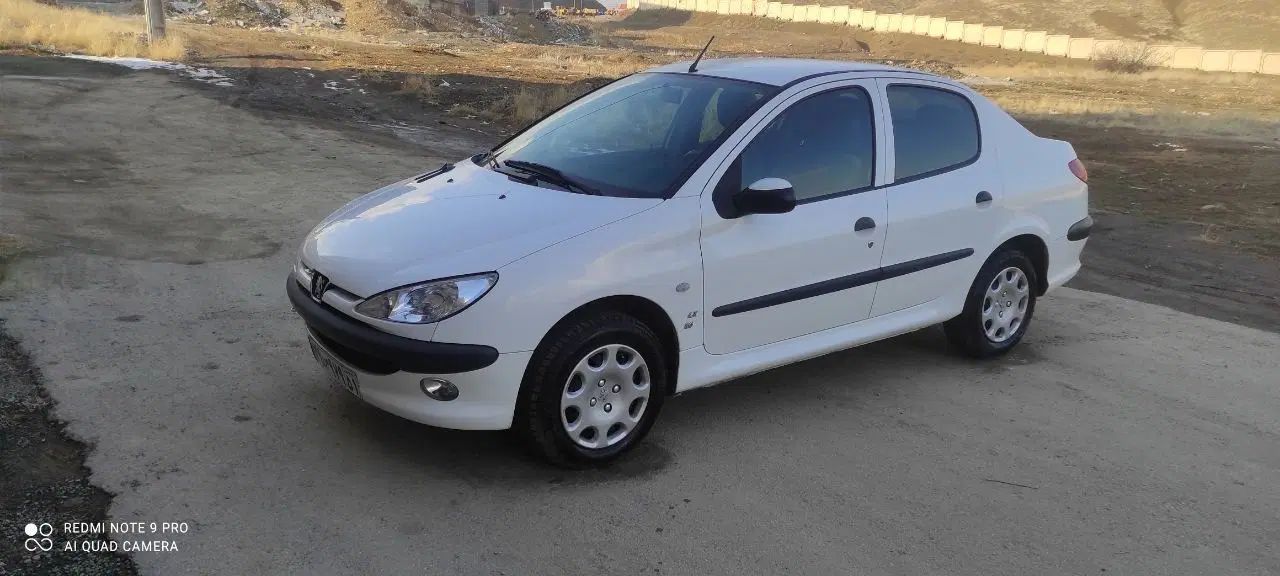 پژو ۲۰۶ صندوق دار v8 - 1397