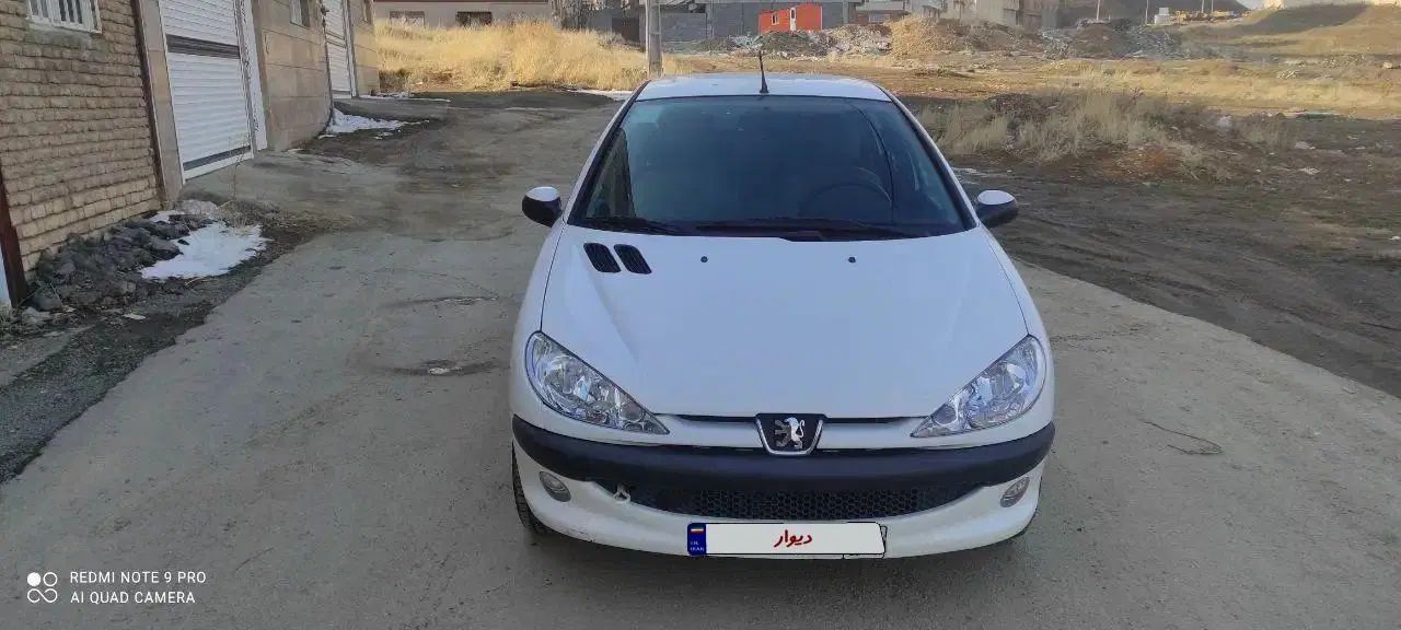 پژو ۲۰۶ صندوق دار v8 - 1397