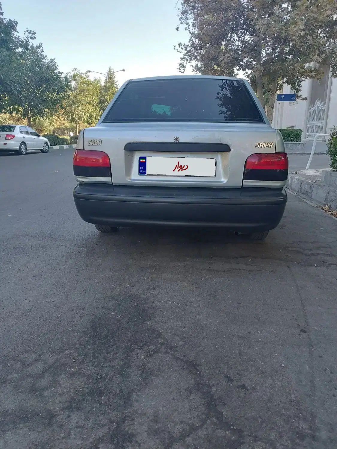 پراید صبا بنزینی - 1386