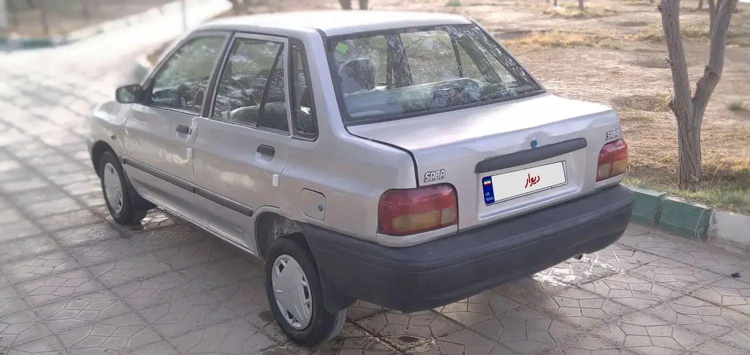 پراید صبا بنزینی - 1386