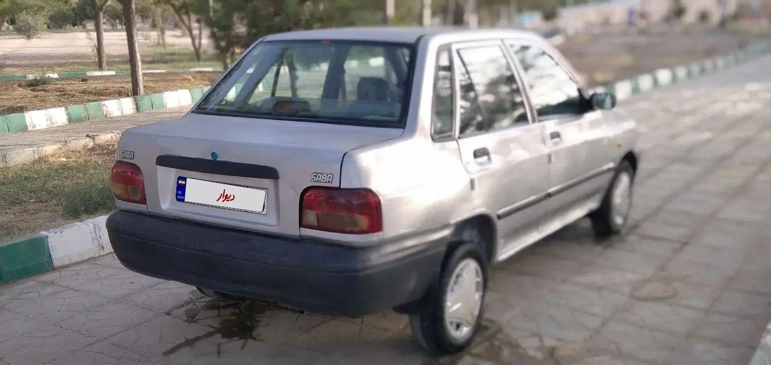 پراید صبا بنزینی - 1386