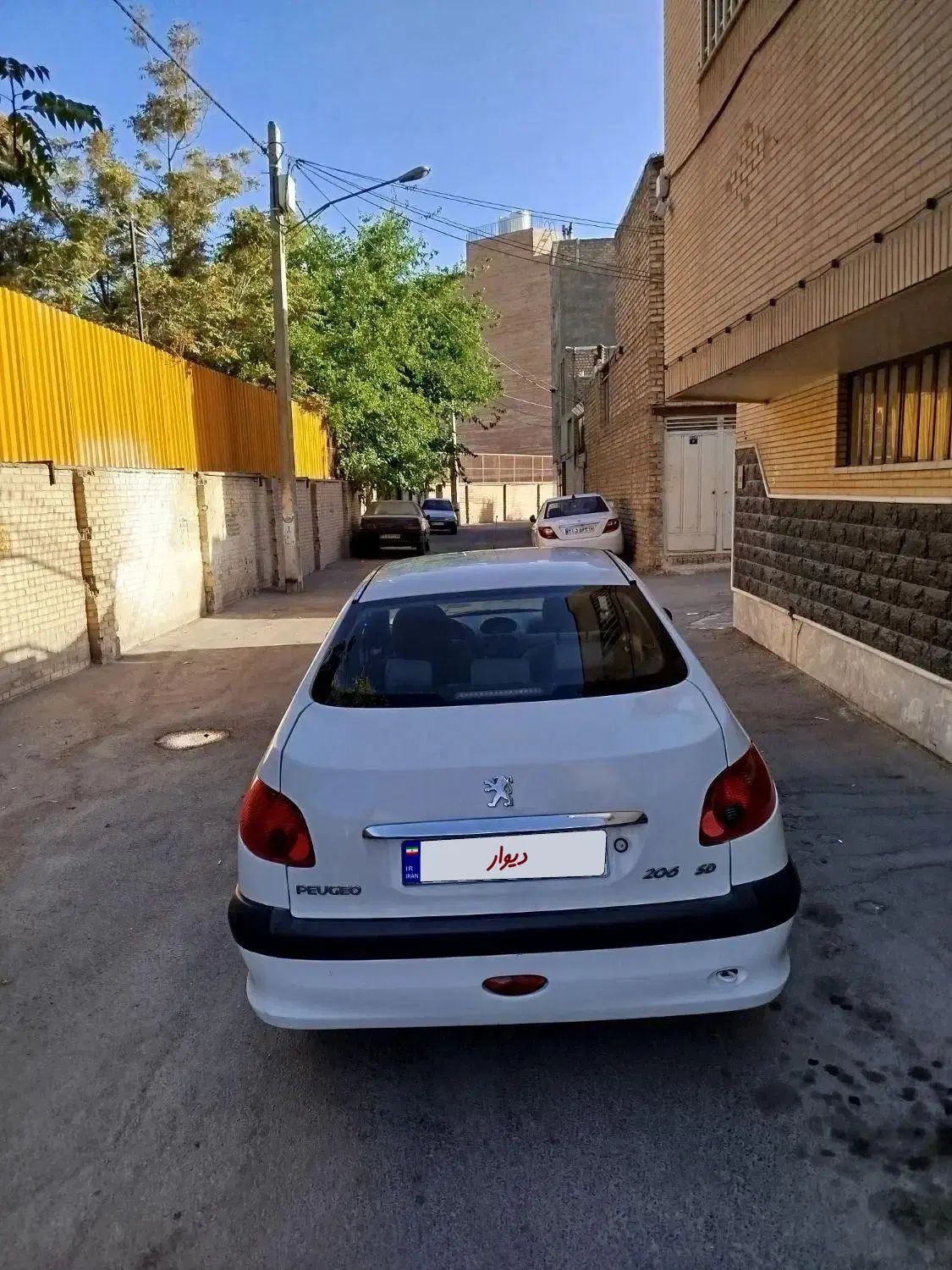 پژو ۲۰۶ صندوق دار v20 - 1388