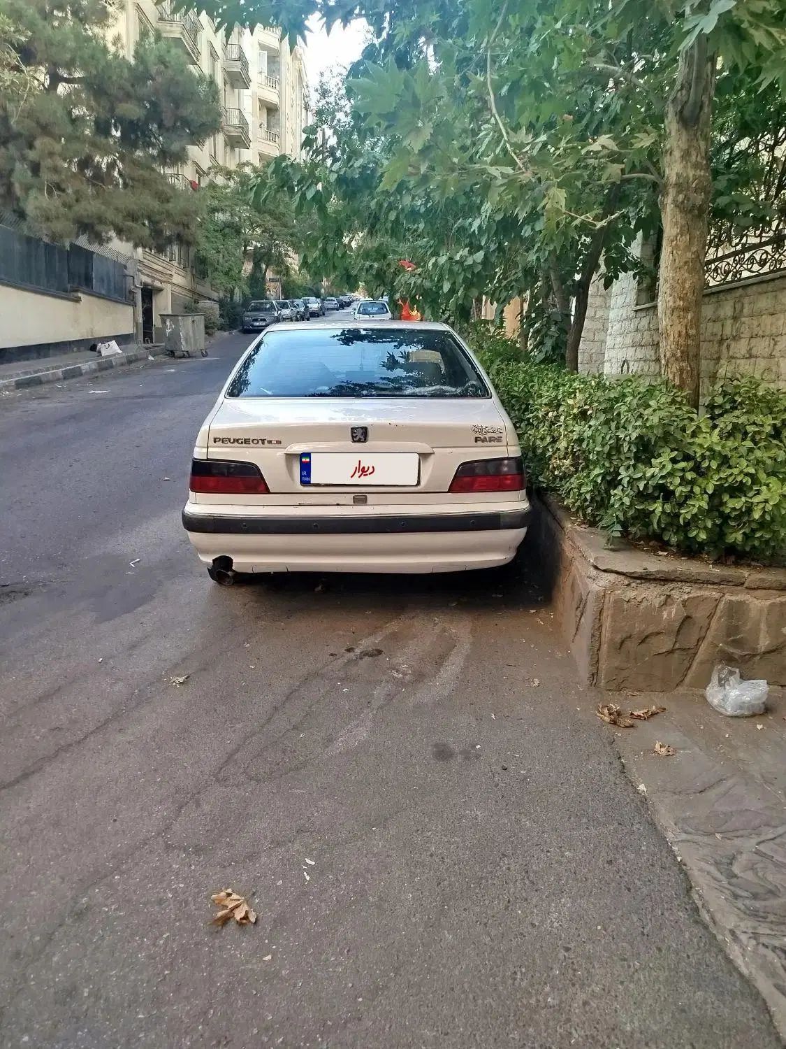 پژو پارس XU7ساده - 1388