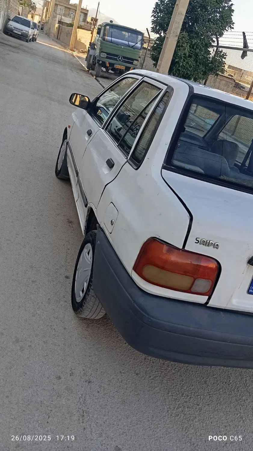 پراید صبا بنزینی - 1386