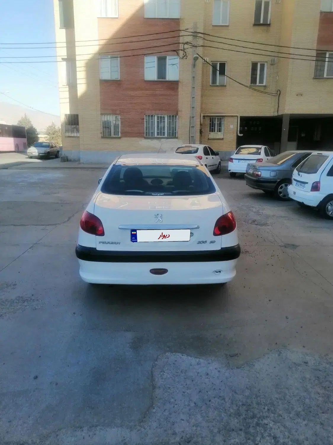 پژو ۲۰۶ صندوق دار v1 - 1390