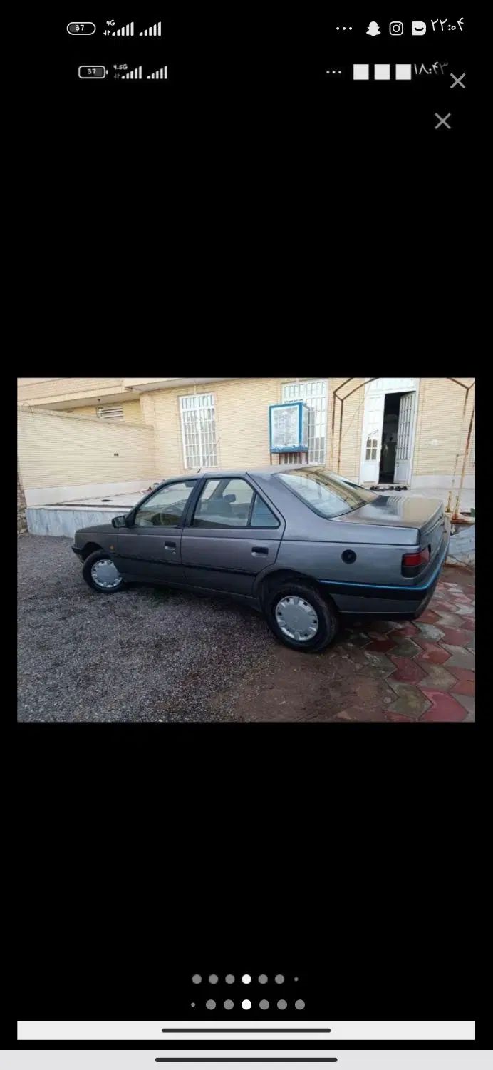 پژو 405 GLX - دوگانه سوز - 1391