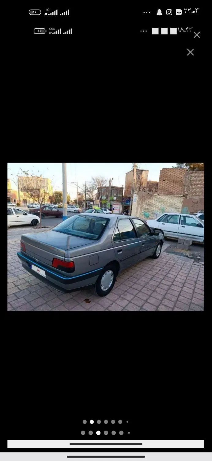 پژو 405 GLX - دوگانه سوز - 1391