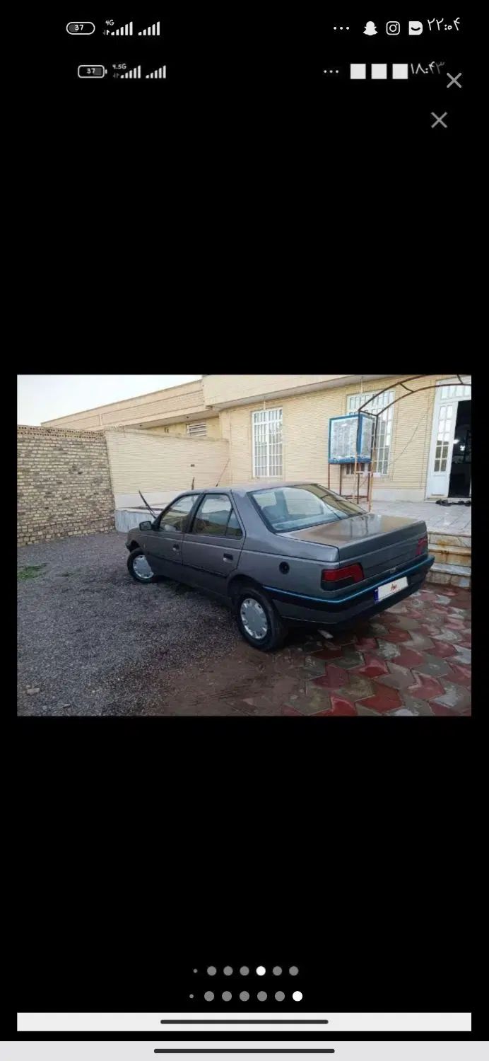 پژو 405 GLX - دوگانه سوز - 1391