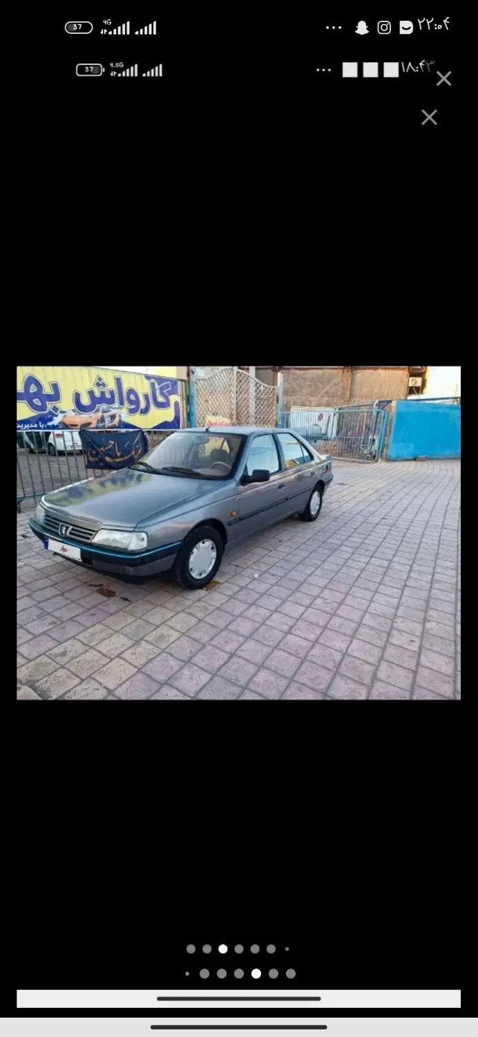 پژو 405 GLX - دوگانه سوز - 1391