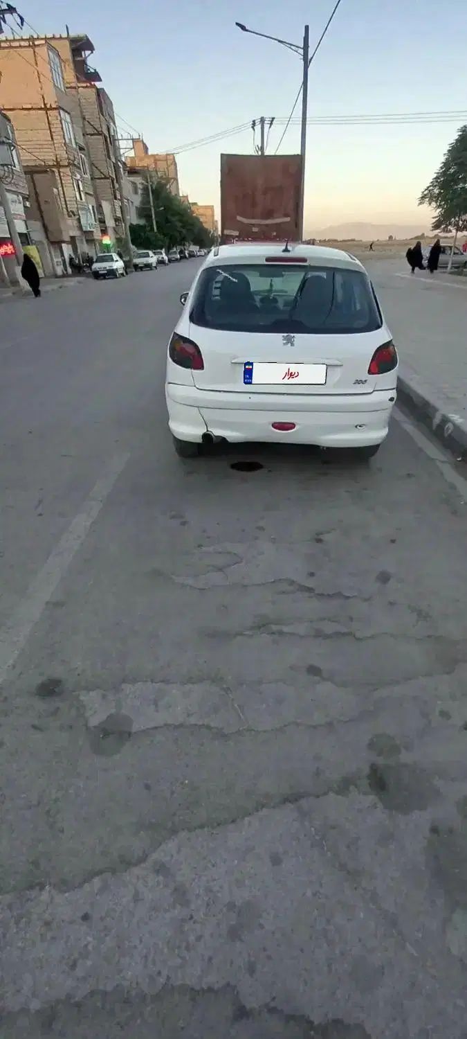 پژو 206 تیپ 2 - 1386