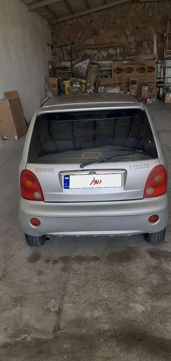 ام وی ام 110 چهار سیلندر دنده ای - 1390