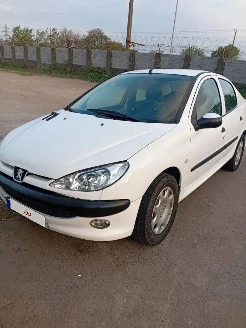 پژو ۲۰۶ صندوق دار v8 - 1397