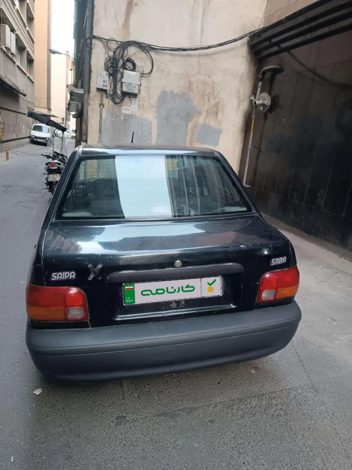 پراید صبا بنزینی - 1386