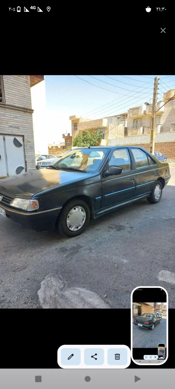 پژو 405 GLX - 1382