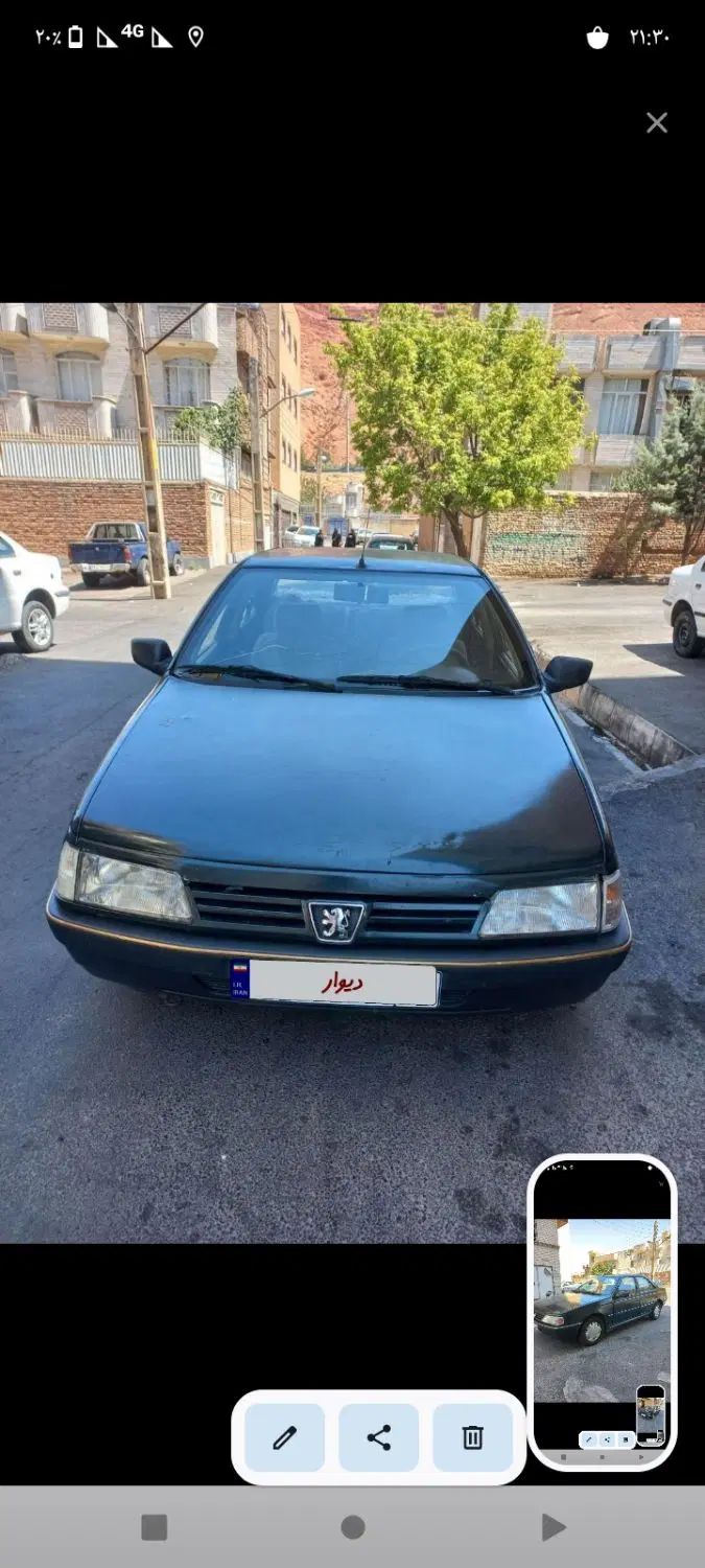 پژو 405 GLX - 1382