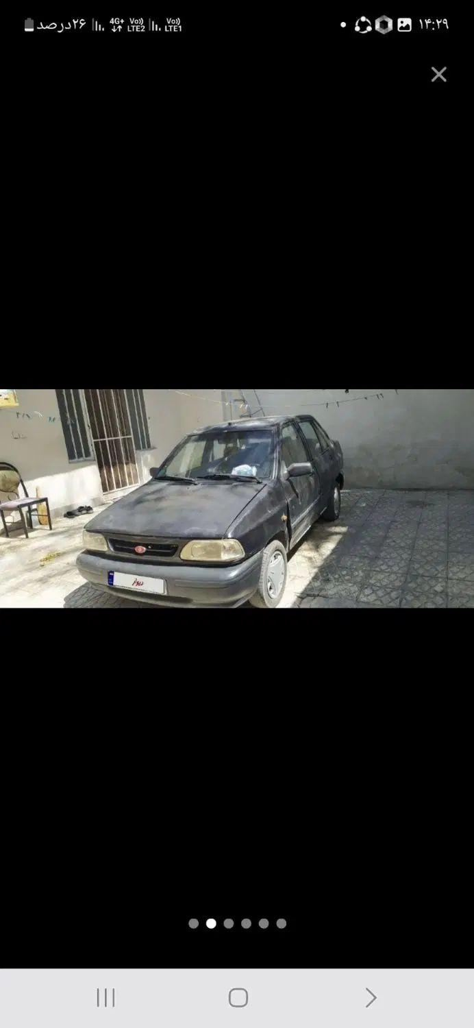 پراید صبا بنزینی - 1385