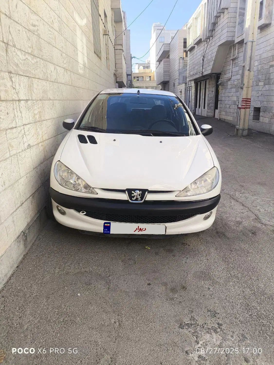پژو ۲۰۶ صندوق دار v8 - 1396