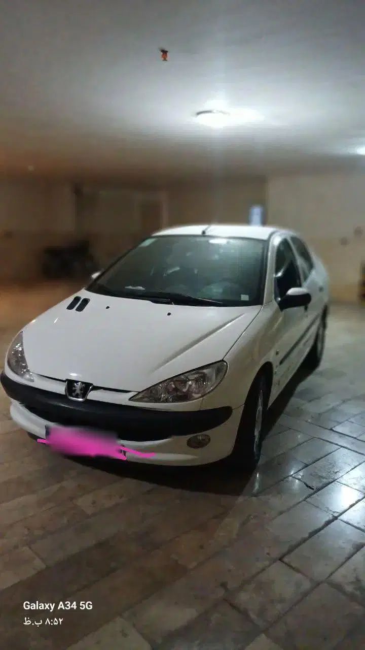 پژو ۲۰۶ صندوق دار v8 - 1396