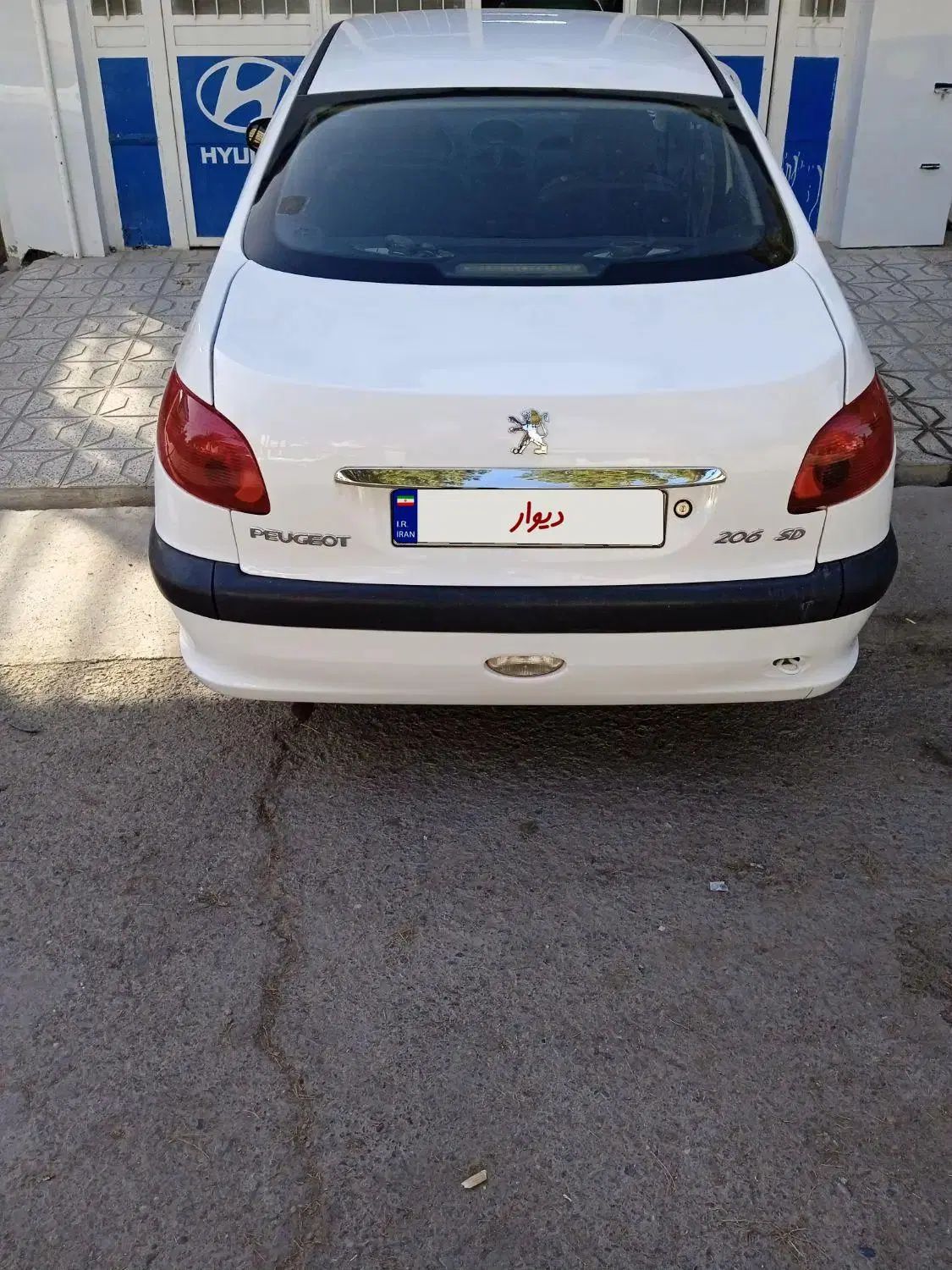 پژو ۲۰۶ صندوق دار v20 - 1390