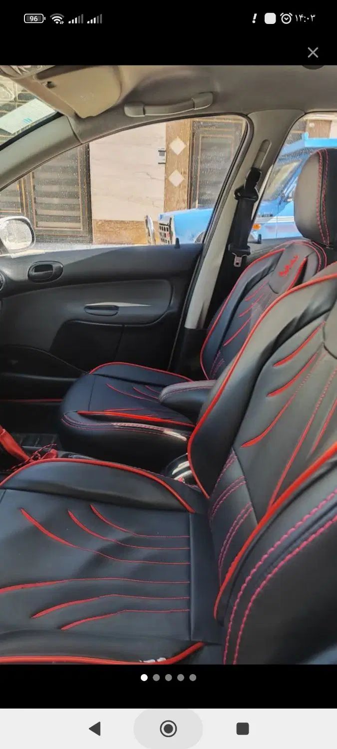 پژو ۲۰۶ صندوق دار v8 - 1396