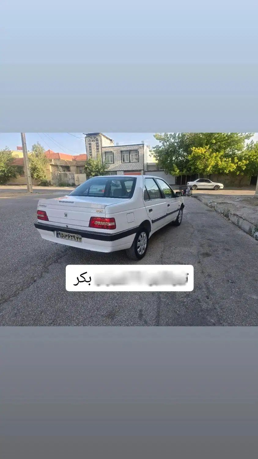 پژو 405 SLX بنزینی TU5 - 1390